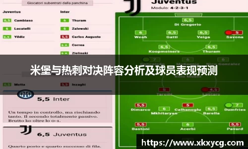 米堡与热刺对决阵容分析及球员表现预测